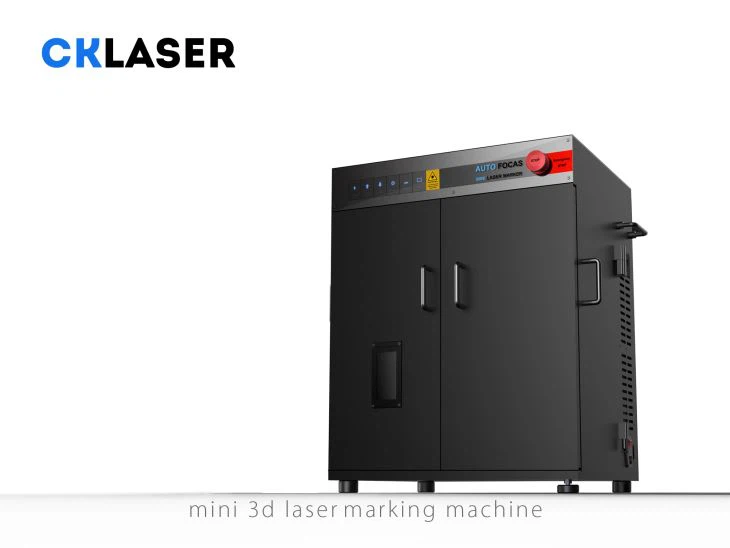 2D Desktop 20/30 / 50W Mini Fiber Laser Npav Tshuab